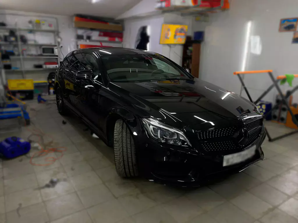 Mercedes-Benz в студии Tintcar