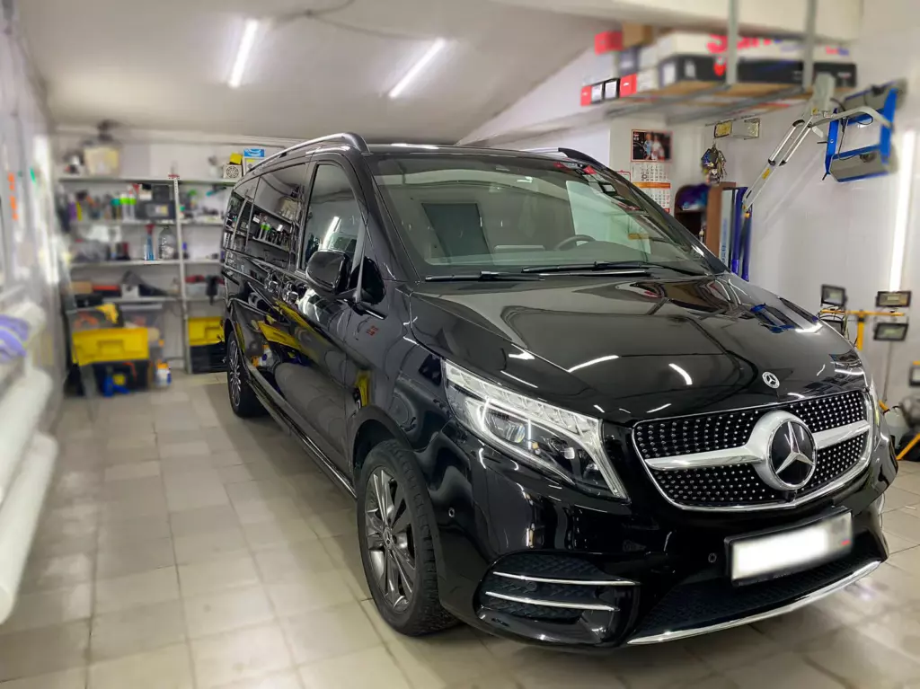 Mercedes-Benz в студии Tintcar